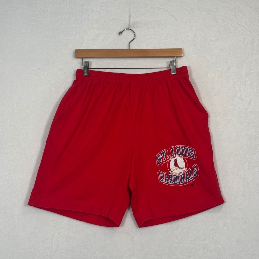 Vintage 90s Red St Louis Cardinals Shorts Large